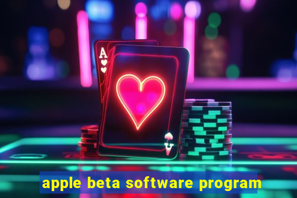 apple beta software program